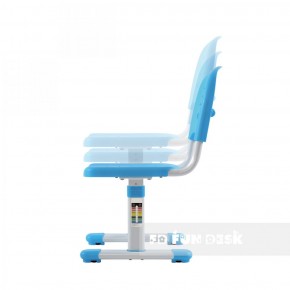 Комплект парта + стул трансформеры Cantare Blue в Полевском - polevskoy.mebel-74.com | фото