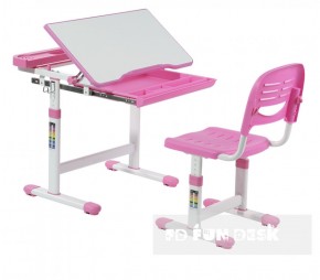 Комплект парта + стул трансформеры Cantare Pink в Полевском - polevskoy.mebel-74.com | фото