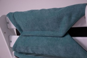 Комплект растущий стул и подушки Конёк Горбунёк Комфорт  (Серый металлик, Волна) в Полевском - polevskoy.mebel-74.com | фото