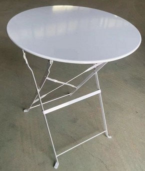 Комплект садовой мебели OTS-001R (стол + 2 стула) металл в Полевском - polevskoy.mebel-74.com | фото
