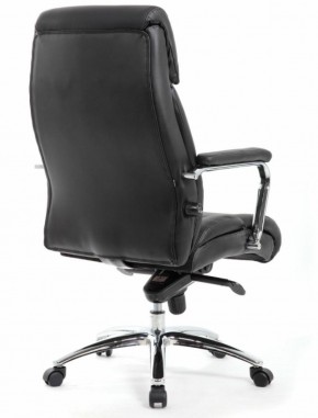 Кресло BRABIX PREMIUM "Phaeton EX-502" (кожа с компаньоном, хром, черное) 530882 в Полевском - polevskoy.mebel-74.com | фото