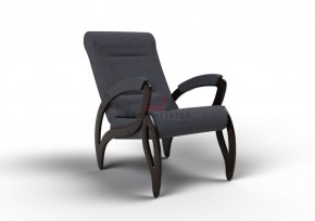 Кресло для отдыха Зельден 20-Т-ГР (ткань/венге) ГРАФИТ в Полевском - polevskoy.mebel-74.com | фото
