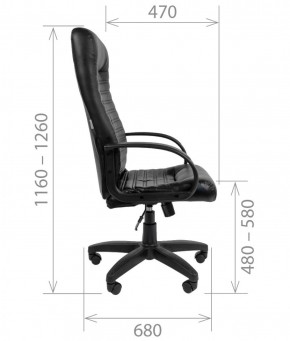 Кресло для руководителя CHAIRMAN 480 LT (Экокожа) в Полевском - polevskoy.mebel-74.com | фото
