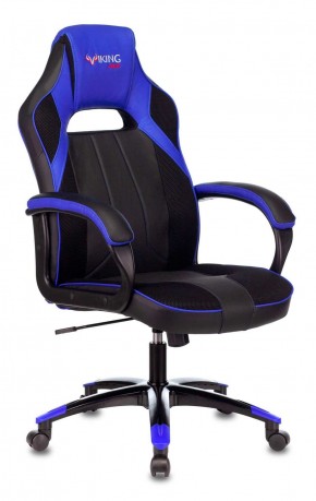 Кресло игровое Бюрократ VIKING 2 AERO BLUE черный/синий в Полевском - polevskoy.mebel-74.com | фото