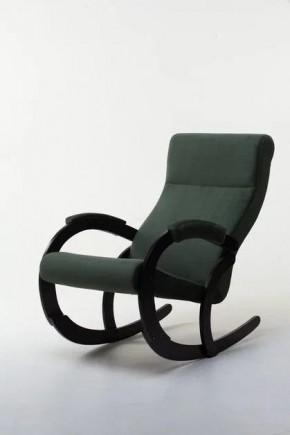 Кресло-качалка КОРСИКА 34-Т-AG (зеленый) в Полевском - polevskoy.mebel-74.com | фото