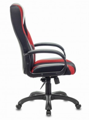 Кресло компьютерное BRABIX PREMIUM "Rapid GM-102" (экокожа/ткань, черное/красное) 532107 в Полевском - polevskoy.mebel-74.com | фото