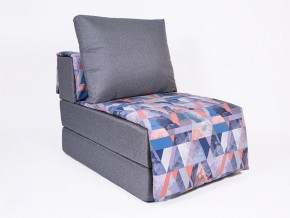 Кресло-кровать бескаркасное Харви (серый-сноу деним) в Полевском - polevskoy.mebel-74.com | фото