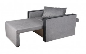 Кресло-кровать Милена с подлокотниками (серый) Велюр в Полевском - polevskoy.mebel-74.com | фото