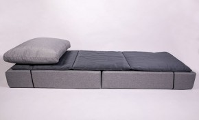 Кресло-кровать-пуф бескаркасное Прайм (Серый) в Полевском - polevskoy.mebel-74.com | фото