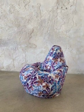 Кресло-мешок Цветы L в Полевском - polevskoy.mebel-74.com | фото