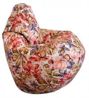 Кресло-мешок Цветы XL в Полевском - polevskoy.mebel-74.com | фото