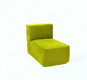 Кресло-модуль бескаркасное Тетрис 30 (Зеленый) в Полевском - polevskoy.mebel-74.com | фото