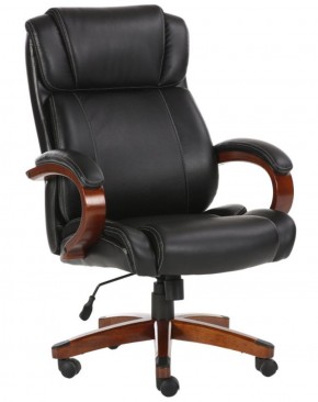 Кресло офисное BRABIX PREMIUM "Magnum EX-701" (дерево, рециклированная кожа, черное) 531827 в Полевском - polevskoy.mebel-74.com | фото