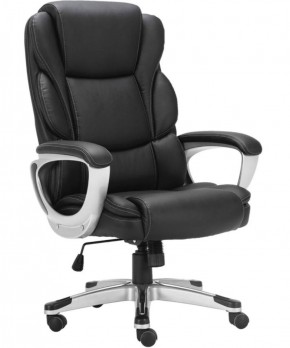 Кресло офисное BRABIX PREMIUM "Rest EX-555" (пружинный блок, экокожа, черное) 531938 в Полевском - polevskoy.mebel-74.com | фото