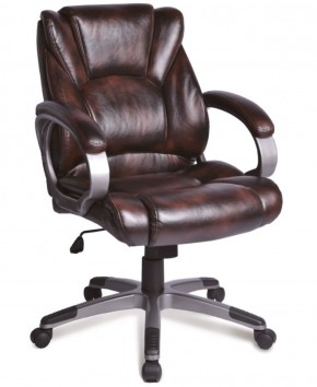 Кресло офисное BRABIX "Eldorado EX-504" (коричневое) 530875 в Полевском - polevskoy.mebel-74.com | фото