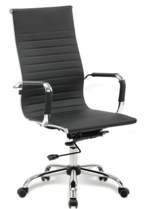 Кресло офисное BRABIX "Energy EX-509" (экокожа, хром, черное) 530862 в Полевском - polevskoy.mebel-74.com | фото