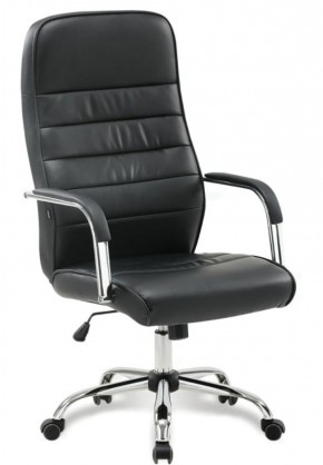 Кресло офисное BRABIX "Stark EX-547" (экокожа, хром, черное) 531948 в Полевском - polevskoy.mebel-74.com | фото