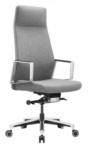 Кресло руководителя Бюрократ _JONS/CASHGREY серый в Полевском - polevskoy.mebel-74.com | фото