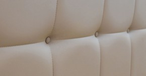 Кровать двойная Хлоя 160 + ортопед + ПМ + дно (арт. Пегасо капучино к/з (бежево-коричневый)) в Полевском - polevskoy.mebel-74.com | фото