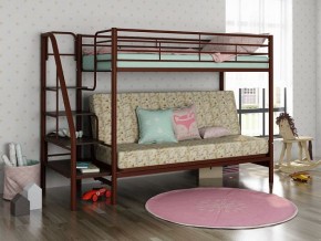 Кровать двухъярусная с диваном "Мадлен-3" (Серый/Серый) в Полевском - polevskoy.mebel-74.com | фото