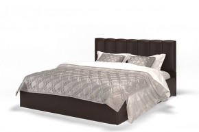 Кровать Элен 1600 + основание с ПМ (Лесмо brown) коричневый в Полевском - polevskoy.mebel-74.com | фото