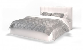 Кровать Элен 1600 + основание с ПМ (Vega white) белый в Полевском - polevskoy.mebel-74.com | фото