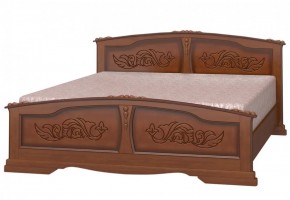 ЕЛЕНА Кровать из массива 1800 (Орех) в Полевском - polevskoy.mebel-74.com | фото