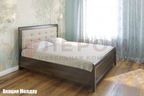 Кровать КР-1033 с мягким изголовьем в Полевском - polevskoy.mebel-74.com | фото
