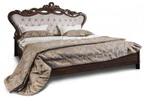 Кровать с мягким изголовьем Афина 1600 (караваджо) ламели в Полевском - polevskoy.mebel-74.com | фото