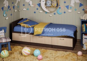 Кровать Юниор-5 ЛДСП в Полевском - polevskoy.mebel-74.com | фото