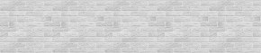 Кухонный фартук 610х3000х1,5 (композит) КМ Кирпич серый в Полевском - polevskoy.mebel-74.com | фото