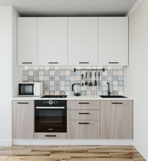 Кухонный гарнитур Демо 2200 (Стол. 26мм) в Полевском - polevskoy.mebel-74.com | фото