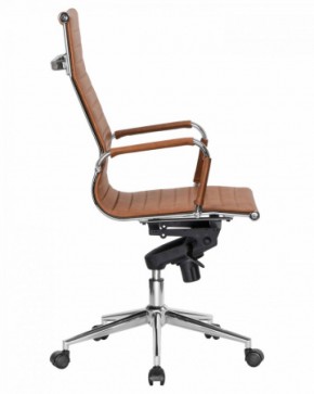 Офисное кресло для руководителей DOBRIN CLARK LMR-101F светло-коричневый №321 в Полевском - polevskoy.mebel-74.com | фото