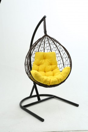 Подвесное кресло Бароло (коричневый/желтый) в Полевском - polevskoy.mebel-74.com | фото