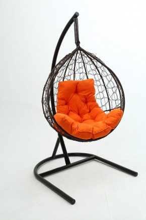 Подвесное кресло Бароло (коричневый/оранжевый) в Полевском - polevskoy.mebel-74.com | фото