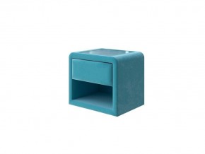PROxSON Тумба Cube (Ткань: Велюр Shaggy Azure) 52x41 в Полевском - polevskoy.mebel-74.com | фото