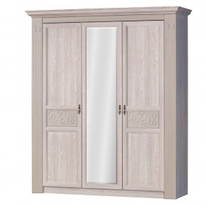 Шкаф для одежды 3-х дверный №180 "Лючия" Дуб оксфорд серый в Полевском - polevskoy.mebel-74.com | фото