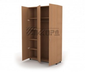 Шкаф комбинированный для одежды ШГ 84.3 (1200*620*1800) в Полевском - polevskoy.mebel-74.com | фото