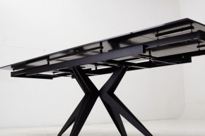 Стол FORIO 160 MATT BLACK MARBLE SOLID CERAMIC / BLACK, ®DISAUR в Полевском - polevskoy.mebel-74.com | фото