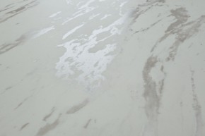 Стол RIETI 200 KL-99 Белый мрамор матовый, итальянская керамика / черный каркас, ®DISAUR в Полевском - polevskoy.mebel-74.com | фото