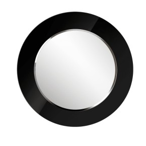 Зеркало круглое черный (РМ/02) в Полевском - polevskoy.mebel-74.com | фото